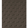 Черепица Biber Klassik темно-коричневая ангоба фото