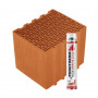 Блок керамический Porotherm 30 Klíma Dryfix - фото 1