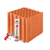 Блок керамический  Porotherm 30 Dryfix
