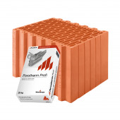 Блок керамический  Porotherm 38 Profi